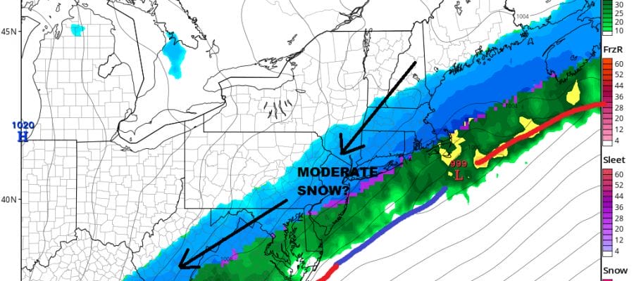 Quick Snow Burst Friday Morning Snow Saturday Puzzling