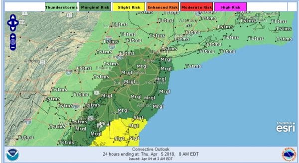 High Winds Severe Weather Possible Snow Chance Friday Saturday