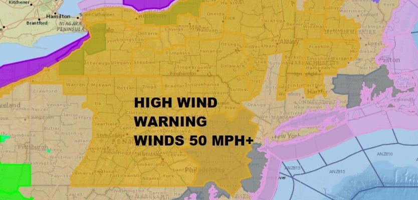 High Winds Severe Weather Possible Snow Chance Friday Saturday