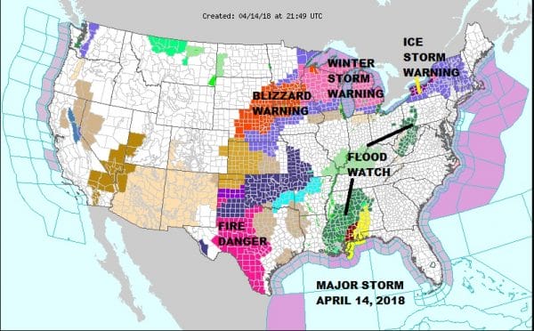 Temperatures Dropping Backdoor Front Moving South Miserable Sunday Ahead