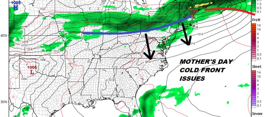 No Major Threats Spring Sunshine Continues