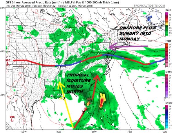 Showers Moving Through Dry Wednesday Through Saturday