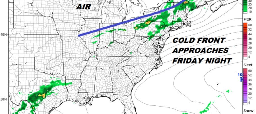 Weekend Weather Forecast Leaning Optimistic Though Cooler