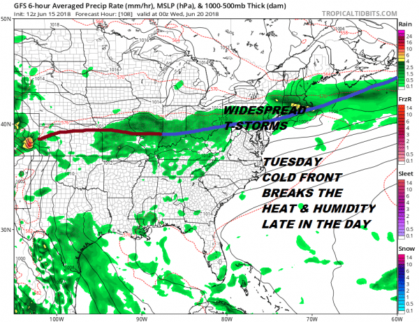 Fathers Day Weekend On Course Record Highs Possible Monday