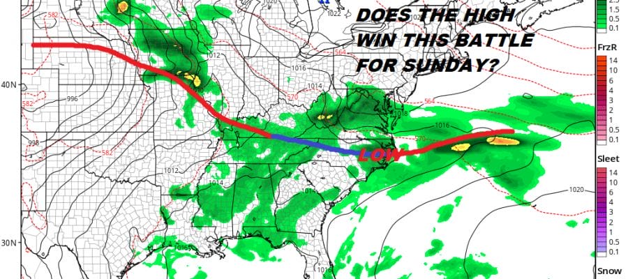 Clouds Finally Breaking Up Weekend Looking Iffy But Better