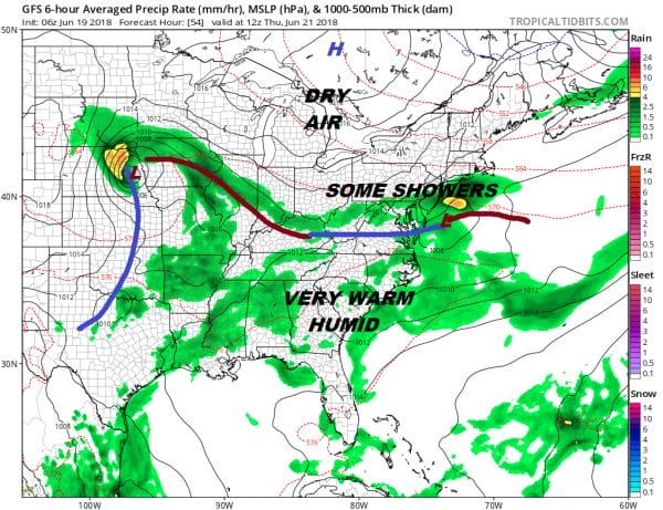 Slow Improvement Lower Humidity Arriving