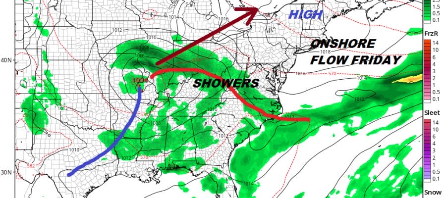 Beautiful Afternoon Rain Wednesday Night Dry Late Week Showers Saturday