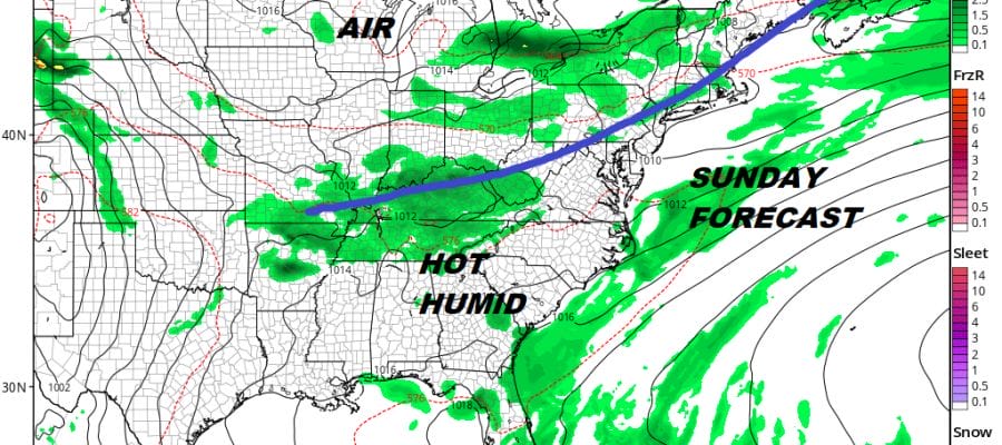 Showers Ocean Wind Saturday Warm Humid Sunday Weather Improves Later Today Showers Likely Saturday