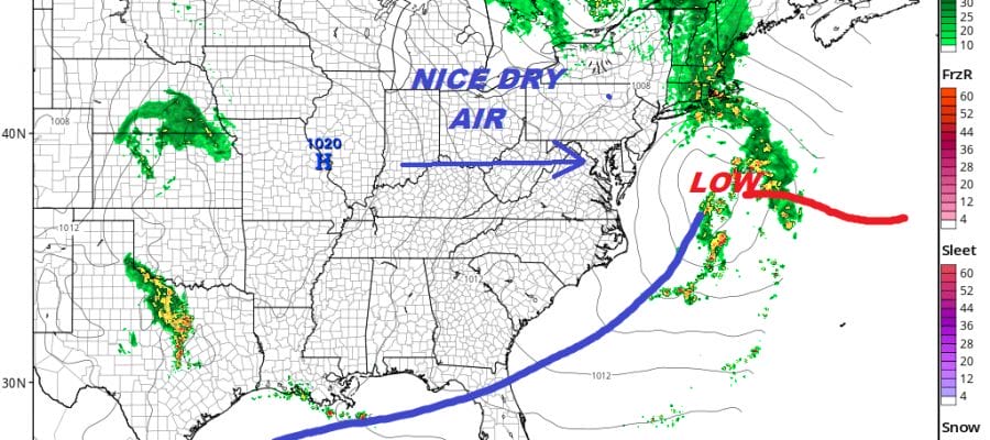 Rain Moving Northward Overnight Weather Improves This Week