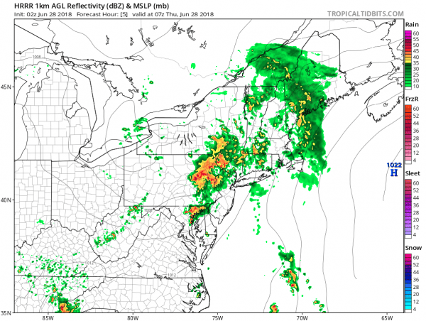 Downpours Thunderstorms Morning Commute Thursday