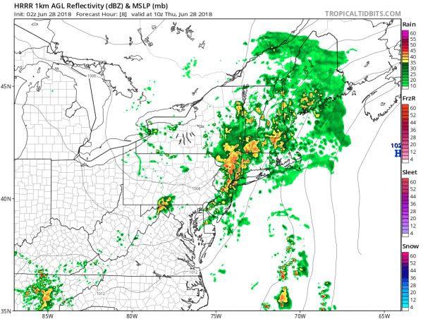 HRRR MODEL 3AM THURSDAY JUNE 28, 2018