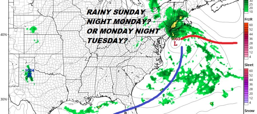 Warm Humid Afternoon Weekend Uncertainty Into Next Week