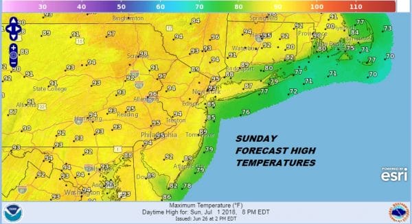 Low Humidity Transitions to Higher Humidity Thunderstorms Thursday