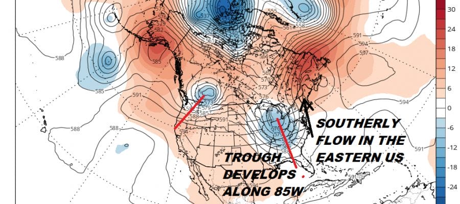 Wet Weather Pattern Looms Long Range