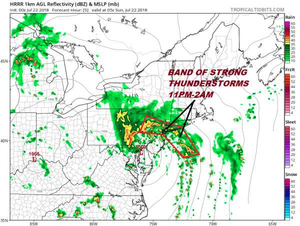 Stormy Night Rain Wind Thunderstorms Severe Weather