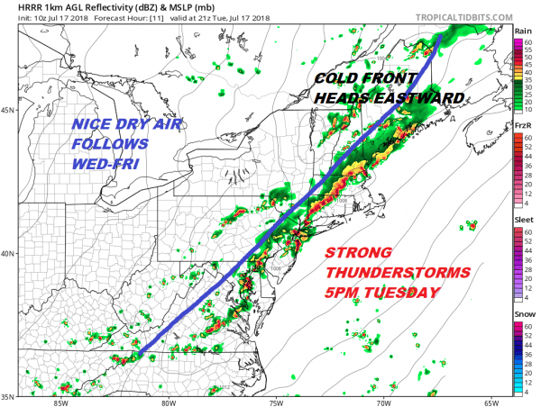 Severe Weather Risk Elevated Thunderstorms Later Today