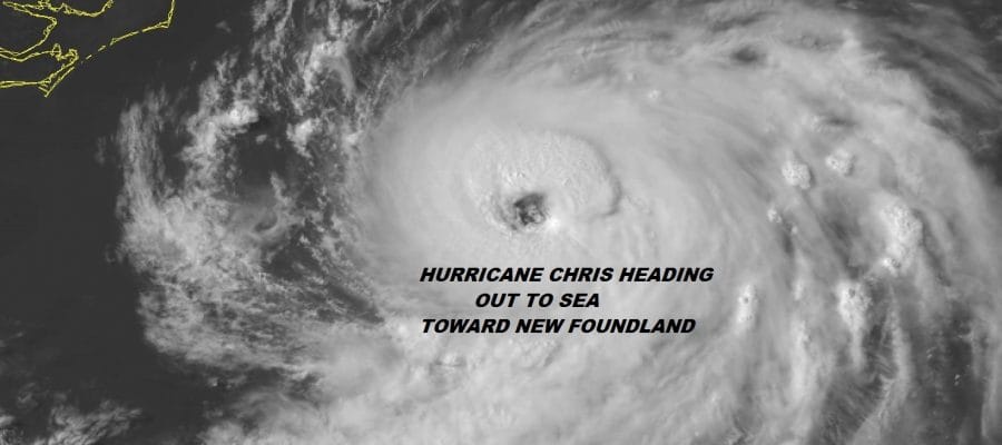 Hurricane Chris Waves Rip Currents Heading Northeast