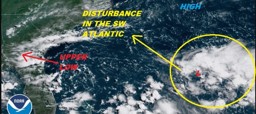 Tropical Disturbances Develop In Atlantic Basin