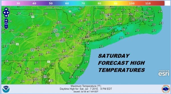 Strong Thunderstorms Friday Usher In Canadian Pines Fresh Air