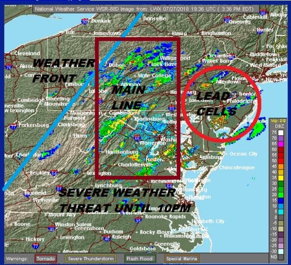 Severe Thunderstorm Watch Continues through 10pm