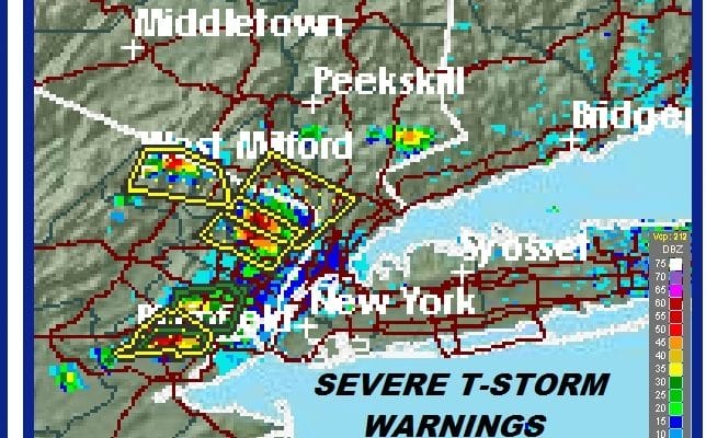 Severe Thunderstorms Popping Brutally Hot Humid