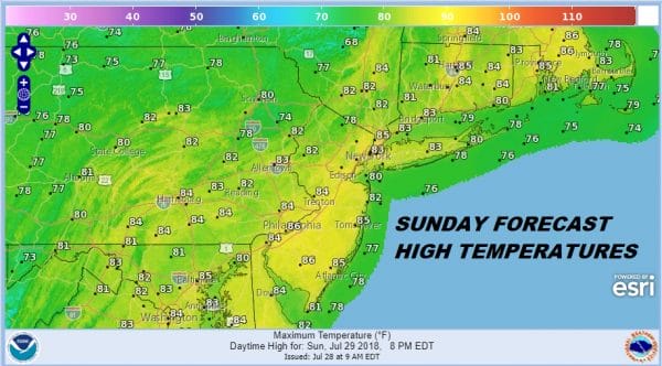 Humidity Set To Drop Tonight & Sunday