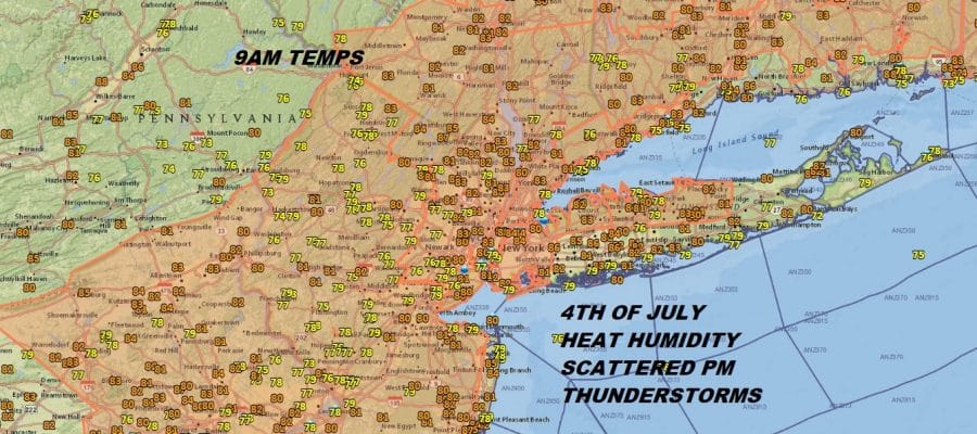 4th Of July Humidity Steam Bath Pop Up Fireworks Late PM