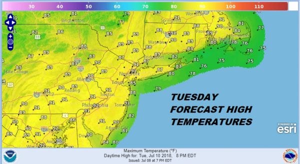 Hot More Humid Severe Weather Risk Evening