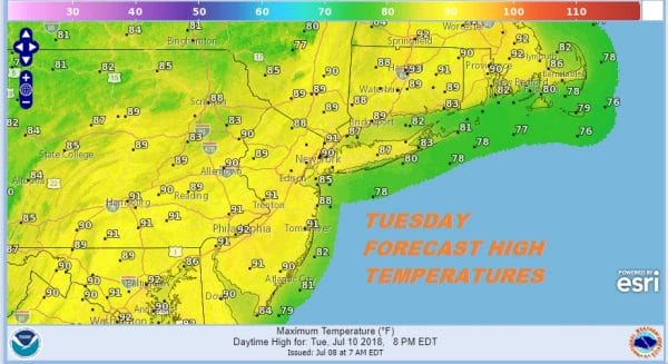 Sunshine Sunday Low Humidity Continues