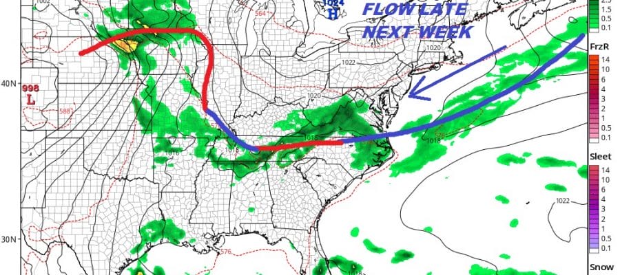 Mini Heatwave Arrives Monday Break Arrives Thursday 90 DEGREE PLUS HIGHS