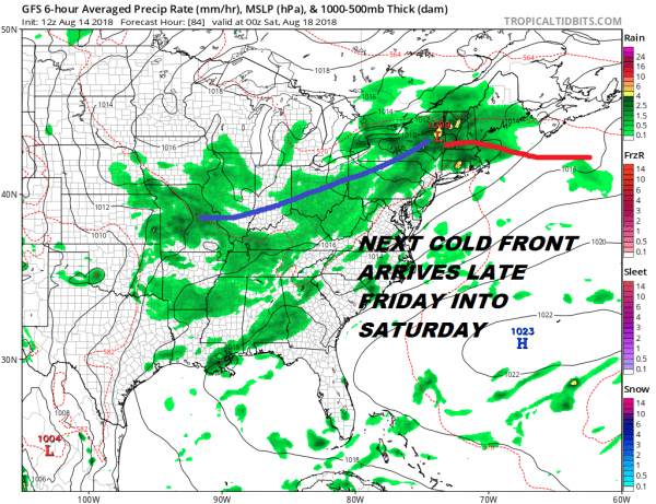 Thunderstorms Developing Hot Humid Wednesday Thursday