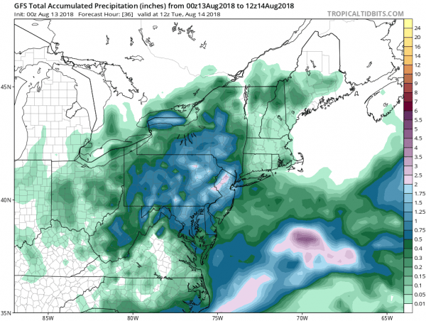 Flash Flood Watch Most of New Jersey Rains Moving North