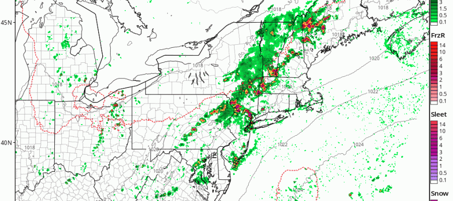 Severe Weather Flash Flood Risk Continues Inland