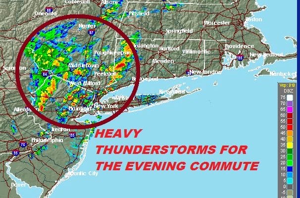 Downpours Thunderstorms Evening Commute More Friday