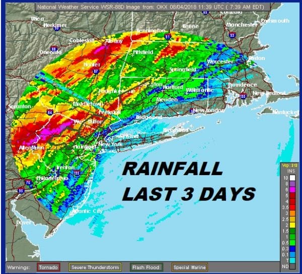 FLASH FLOOD WARNINGS HEAVY RAIN MOVING EAST