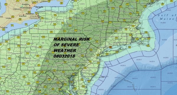 Downpours Thunderstorm Threat Continues Heat Arrives Sunday