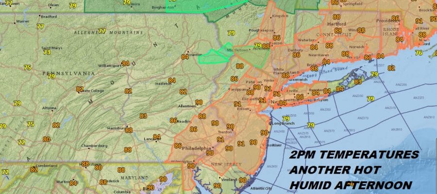 Thunderstorms Popping Up Again Cold Front Nears