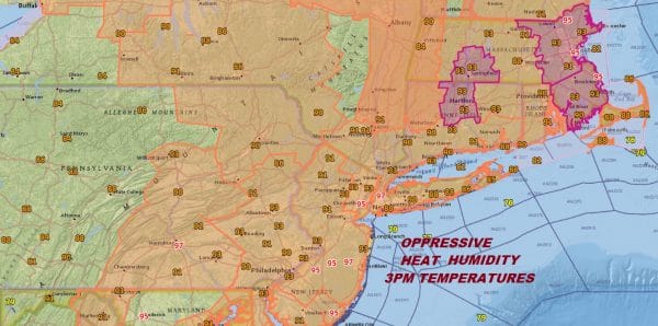 Mid Afternoon Oppressive Heat Humidity 