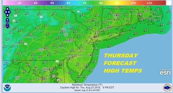 Warm Front Approaches Showers Thunderstorms Tonight Wednesday