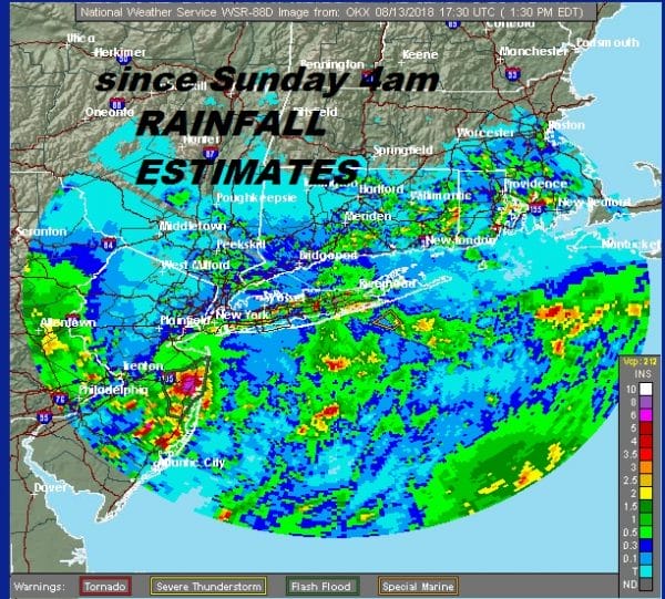 Rain Round 1 Shifts North Thunderstorms Evening Tuesday
