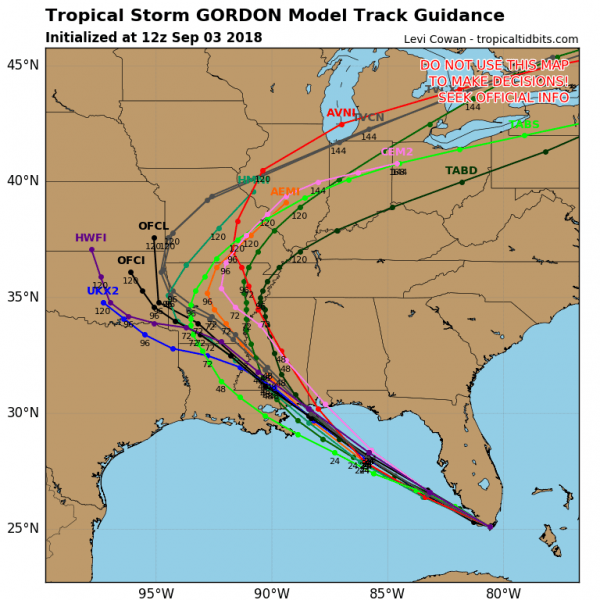 tropical storm gordon