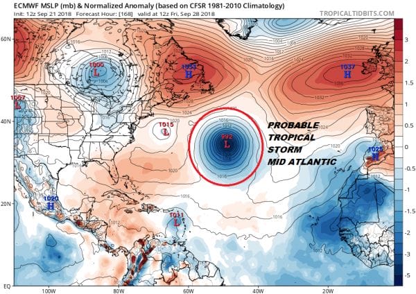 tropical storm development
