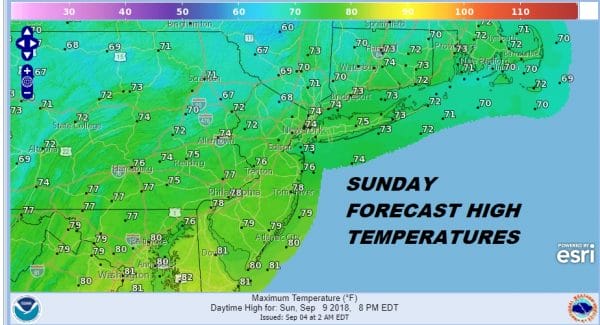 oppressive heat humidity