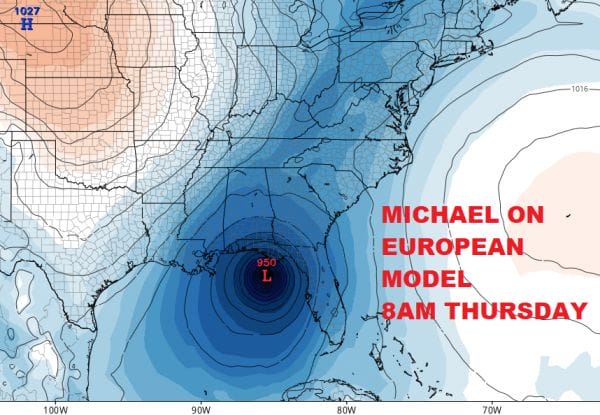 tropical storm michael