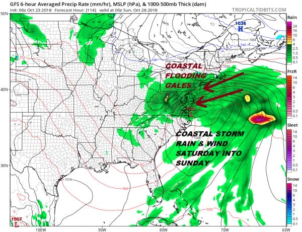 coastal storm
