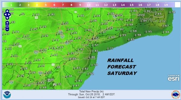 noreaster conditions