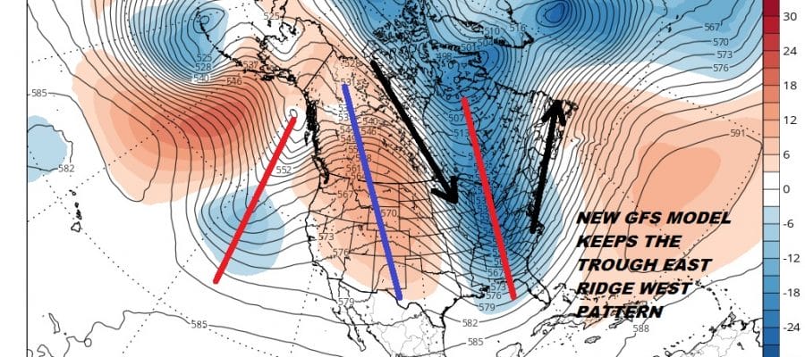 long range weather pattern