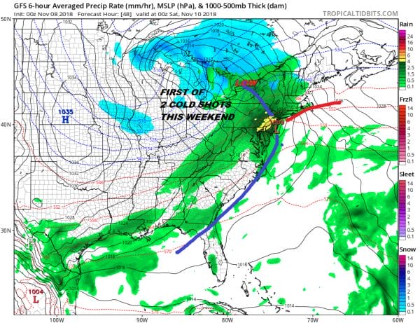 two storm systems snow forecasts