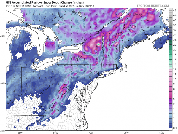 late week coastal storm snow