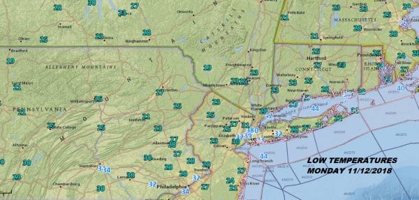 veterans day weather